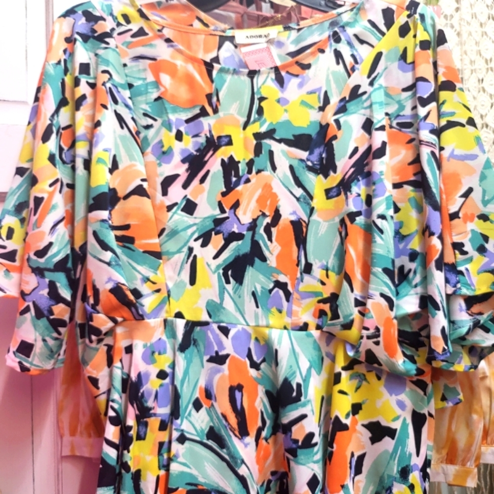 Swing top with cute sleeves